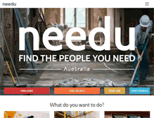 Tablet Screenshot of needu.com